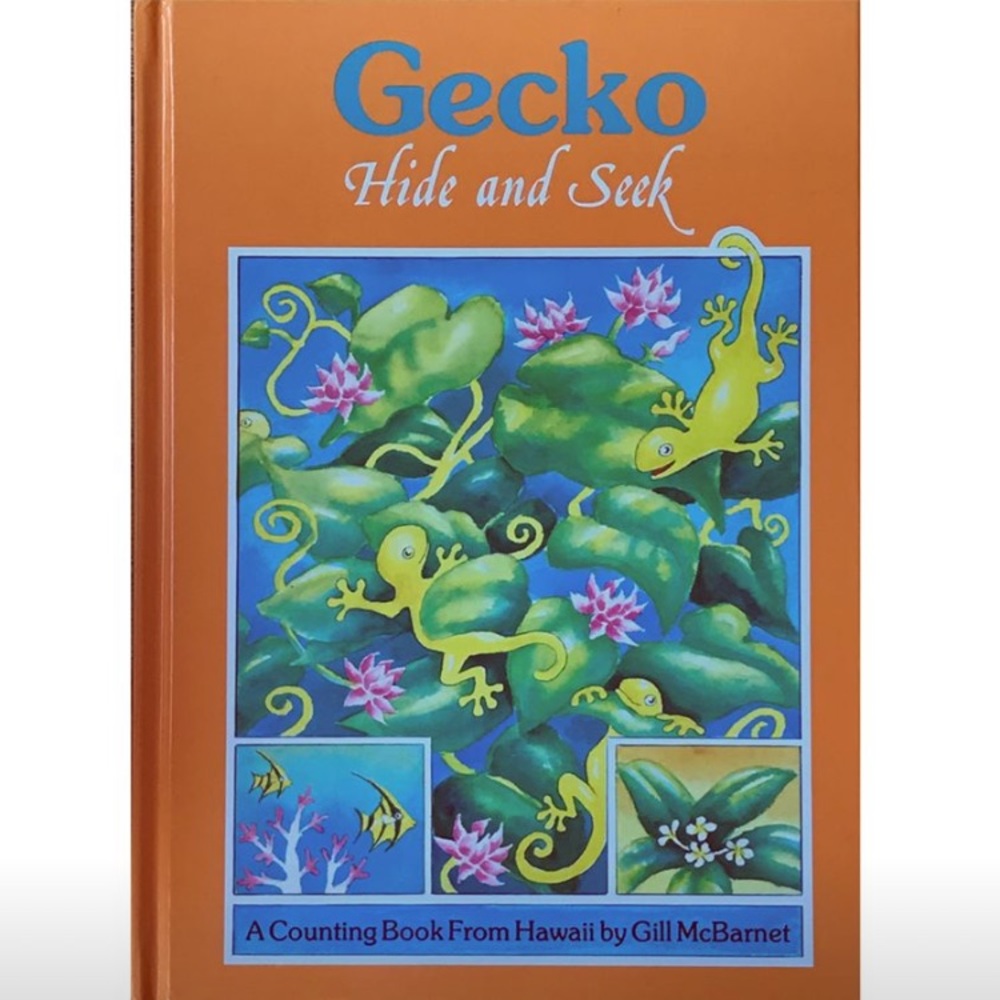 Gecko Hide and Seek || by Gill McBarnet